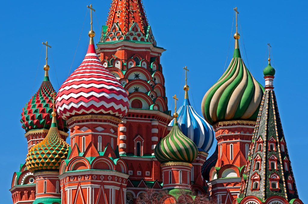 Moscow Saint Basil Cathedral Cupola