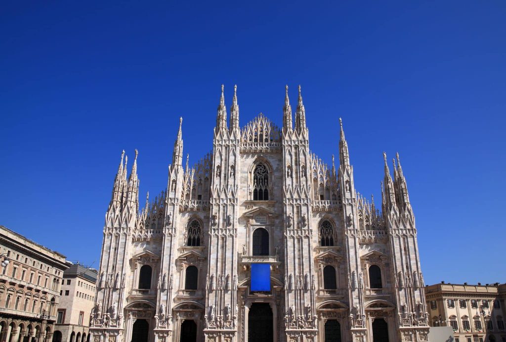 Milan (italy) The Cathedral, Facade